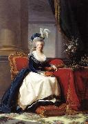 elisabeth vigee-lebrun Marie-Antoinette d'Autriche, reine de France Sweden oil painting artist